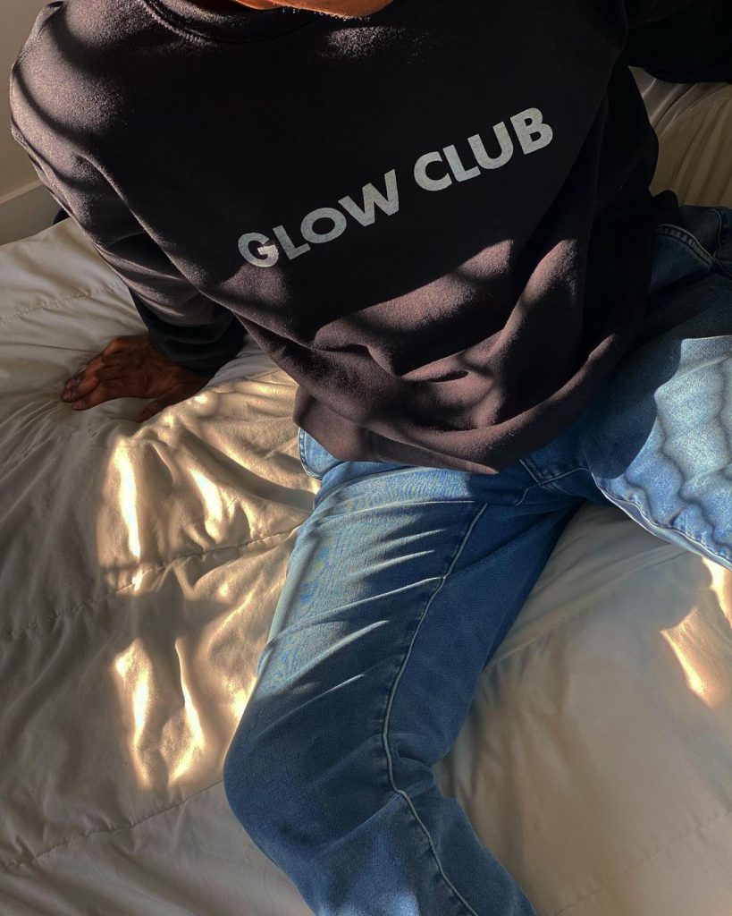 Glow Club Sweater Front
